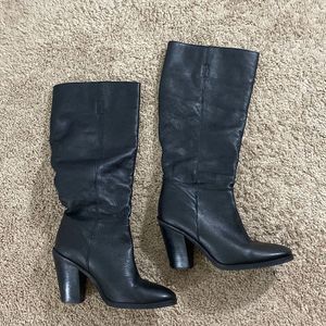 Matisse Black Knee Boots Size 8.5
